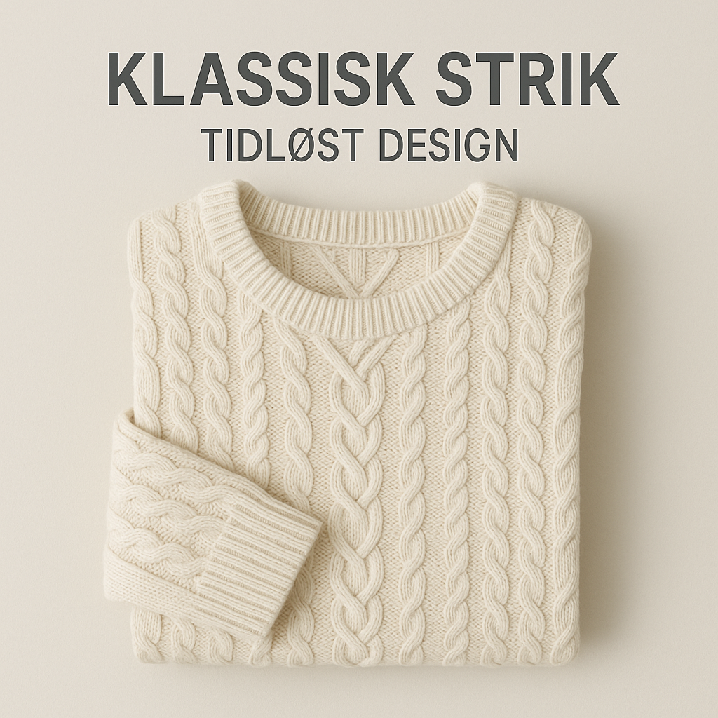 Klassiske strikkeprojekter der aldrig går af mode